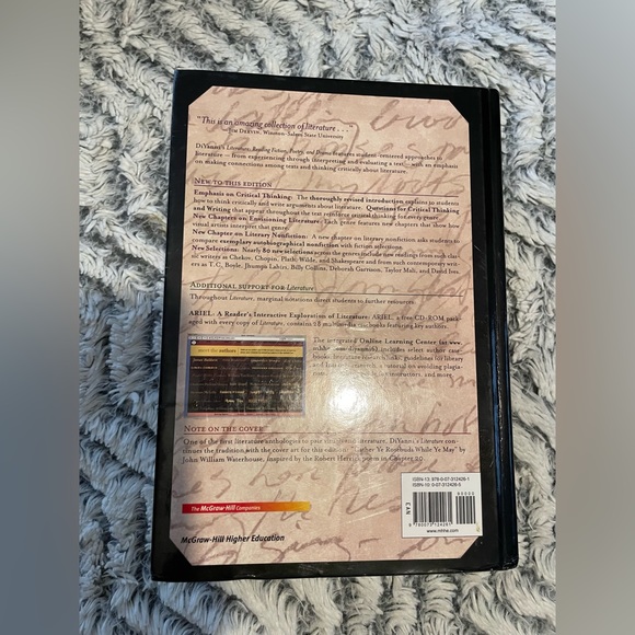 Robert DiYanni Literature Book - Picture 3 of 3